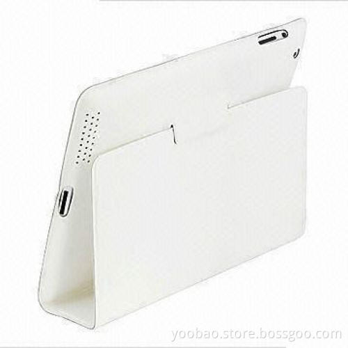 Lively Case, Fit for Apple's iPad 2, Comes in White or Black Colors, OEM and ODM Services Accepted